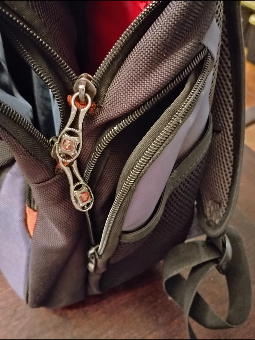 SWISSGEAR‎ Wenger Ibex 17 Inch Laptop Backpack Black Padded Nylon Travel Bag